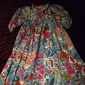 Umgee Multicolor Floral Dress